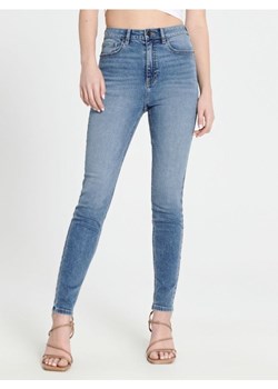 Sinsay - Jeansy skinny high waist - niebieski ze sklepu Sinsay w kategorii Jeansy damskie - zdjęcie 171314455