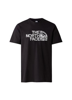 Koszulka The North Face Woodcut Dome 0A87NXJK31 - czarne ze sklepu streetstyle24.pl w kategorii T-shirty męskie - zdjęcie 171315016