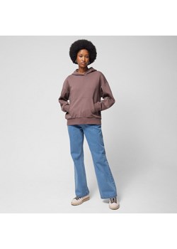 Damska bluza dresowa nierozpinana z kapturem Outhorn OTHWSS24TSWSF1154 - brązowa ze sklepu Sportstylestory.com w kategorii Bluzy damskie - zdjęcie 171316207