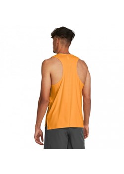 Męski top do biegania Under Armour UA Launch Elite Singlet - pomarańczowy ze sklepu Sportstylestory.com w kategorii T-shirty męskie - zdjęcie 171316605