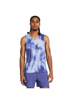 Męski top do biegania Under Armour UA Laser Wash Singlet - niebieski ze sklepu Sportstylestory.com w kategorii T-shirty męskie - zdjęcie 171316619