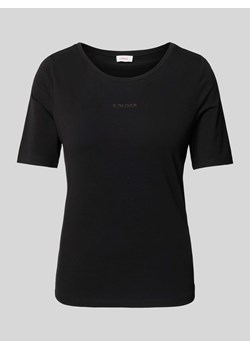 T-shirt z nadrukiem z logo ze sklepu Peek&Cloppenburg  w kategorii Bluzki damskie - zdjęcie 171317018