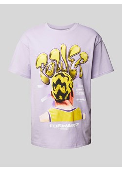 T-shirt o kroju oversized z nadrukiem z motywem i napisem ze sklepu Peek&Cloppenburg  w kategorii T-shirty męskie - zdjęcie 171317086