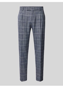 Spodnie zapinane na haftkę i zamek błyskawiczny model ‘Sando’ ze sklepu Peek&Cloppenburg  w kategorii Spodnie męskie - zdjęcie 171317227
