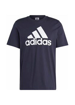 Koszulka męska Essentials Single Jersey 3-Stripes Adidas ze sklepu SPORT-SHOP.pl w kategorii T-shirty męskie - zdjęcie 171319575