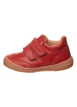POM POM Skórzane sneakersy w kolorze czerwonym ze sklepu Limango Polska w kategorii Półbuty dziecięce - zdjęcie 171320106