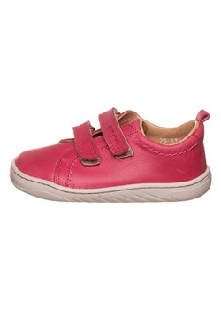 POM POM Skórzane buty w kolorze różowym do chodzenia na boso ze sklepu Limango Polska w kategorii Półbuty dziecięce - zdjęcie 171320398
