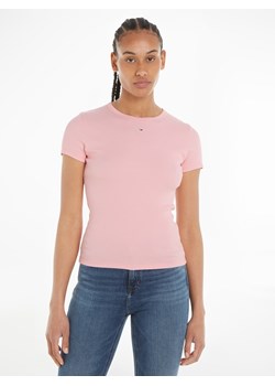 TOMMY JEANS Koszulka w kolorze jasnoróżowym ze sklepu Limango Polska w kategorii Bluzki damskie - zdjęcie 171320569