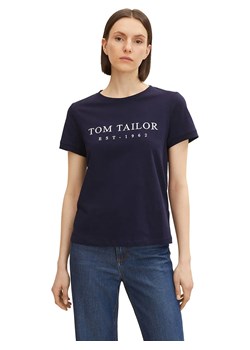 Tom Tailor Koszulka w kolorze granatowym ze sklepu Limango Polska w kategorii Bluzki damskie - zdjęcie 171320618