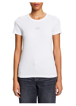 ESPRIT Koszulka w kolorze białym ze sklepu Limango Polska w kategorii Bluzki damskie - zdjęcie 171320806