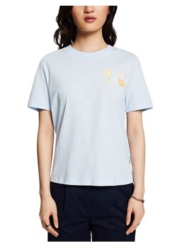 ESPRIT Koszulka w kolorze błękitnym ze sklepu Limango Polska w kategorii Bluzki damskie - zdjęcie 171320925