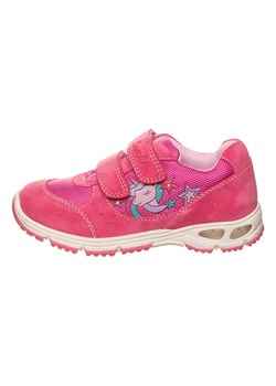 Lurchi Skórzane sneakersy &quot;Bella&quot; w kolorze różowym ze sklepu Limango Polska w kategorii Buty sportowe dziecięce - zdjęcie 171321155