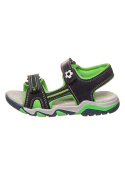 Lurchi Skórzane sandały &quot;Bastian&quot; w kolorze granatowo-zielonym ze sklepu Limango Polska w kategorii Sandały dziecięce - zdjęcie 171321225