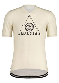 Maloja Koszulka kolarska &quot;AnteroM&quot; w kolorze beżowym ze sklepu Limango Polska w kategorii T-shirty męskie - zdjęcie 171321489