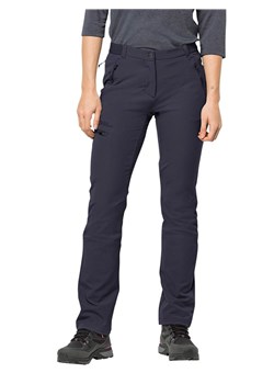 Jack Wolfskin Spodnie funkcyjne - Slim fit - w kolorze antracytowym ze sklepu Limango Polska w kategorii Spodnie damskie - zdjęcie 171321746
