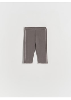 Reserved - Krótkie legginsy - ciemnoszary ze sklepu Reserved w kategorii Spodnie i półśpiochy - zdjęcie 171322495