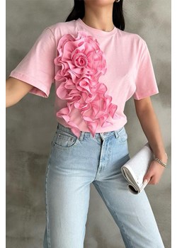 T-shirt MAROLTA PUDRA ze sklepu Ivet Shop w kategorii Bluzki damskie - zdjęcie 171323075
