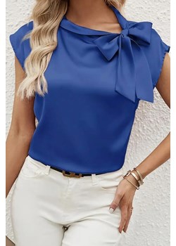 Bluzka ROLTINDA BLUE ze sklepu Ivet Shop w kategorii Bluzki damskie - zdjęcie 171323095
