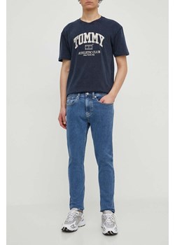 Tommy Jeans jeansy Austin męskie kolor niebieski DM0DM18941 ze sklepu ANSWEAR.com w kategorii Jeansy męskie - zdjęcie 171323909