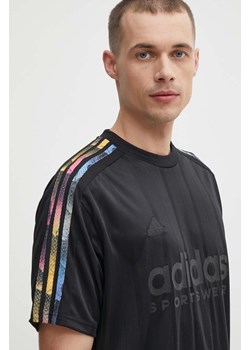 adidas t-shirt TIRO męski kolor czarny z nadrukiem IP3786 ze sklepu ANSWEAR.com w kategorii T-shirty męskie - zdjęcie 171324228