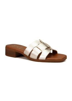 Klapki Oh! My Sandals 5343 Doya Champan ze sklepu Awis Obuwie w kategorii Klapki damskie - zdjęcie 171324627