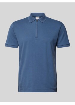 Koszulka polo o kroju regular fit z listwą na zamek błyskawiczny model ‘FAVE’ ze sklepu Peek&Cloppenburg  w kategorii T-shirty męskie - zdjęcie 171324649