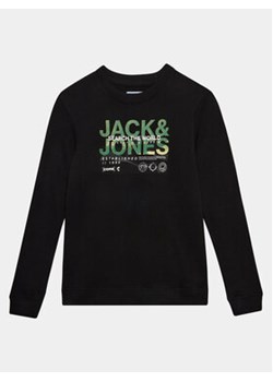 Jack&Jones Junior Bluza 12235720 Czarny Standard Fit ze sklepu MODIVO w kategorii Bluzy chłopięce - zdjęcie 171329348