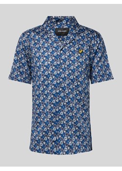 Koszula casualowa o kroju regular fit z kołnierzem z połami ze sklepu Peek&Cloppenburg  w kategorii Koszule męskie - zdjęcie 171331119