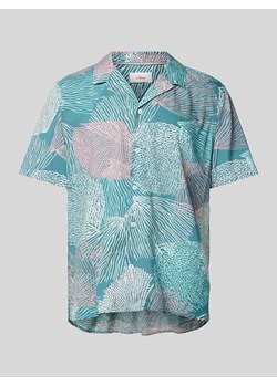Koszula casualowa o kroju resort fit z nadrukiem z logo model ‘Big Coral’ ze sklepu Peek&Cloppenburg  w kategorii Koszule męskie - zdjęcie 171331157