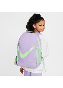 Plecak dziecięcy Nike Brasilia (18 l) - Fiolet ze sklepu Nike poland w kategorii Plecaki dla dzieci - zdjęcie 171331529