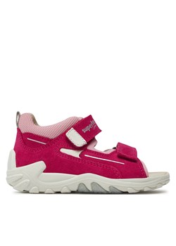 Sandały Superfit 1-000035-5500 S Pink/Rosa ze sklepu eobuwie.pl w kategorii Sandały dziecięce - zdjęcie 171332706