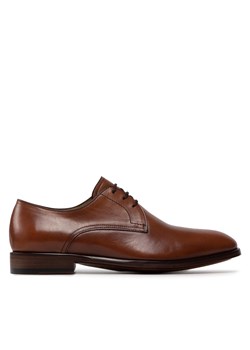 Półbuty Lord Premium Derby 5504 Light Brown L03 ze sklepu eobuwie.pl w kategorii Buty eleganckie męskie - zdjęcie 171333176