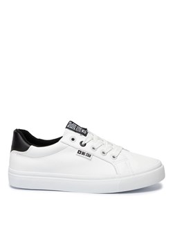 Tenisówki Big Star Shoes EE274312 White/Black ze sklepu eobuwie.pl w kategorii Trampki damskie - zdjęcie 171333849