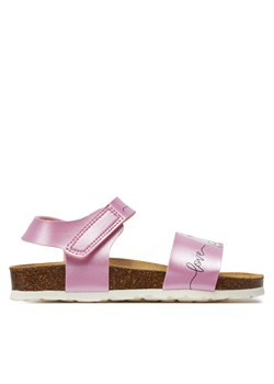 Sandały Superfit 1-000115-5500 S Pink ze sklepu eobuwie.pl w kategorii Sandały dziecięce - zdjęcie 171334807