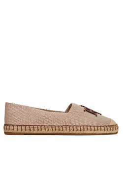 Espadryle Lauren Ralph Lauren Cameryn 802927400001 Ntrl/Deep Sddl Tn/Deep Sddl Tn 200 ze sklepu eobuwie.pl w kategorii Espadryle damskie - zdjęcie 171334897