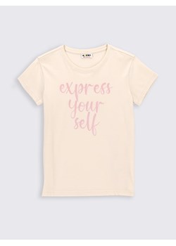 MOKIDA Koszulka w kolorze kremowym ze sklepu Limango Polska w kategorii Bluzki dziewczęce - zdjęcie 171336358