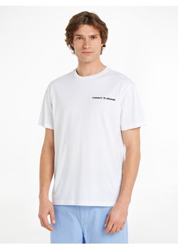 TOMMY JEANS Koszulka w kolorze białym ze sklepu Limango Polska w kategorii T-shirty męskie - zdjęcie 171336445