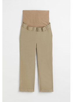 H & M - MAMA Spodnie przed kostkę - Zielony ze sklepu H&M w kategorii Spodnie ciążowe - zdjęcie 171337106