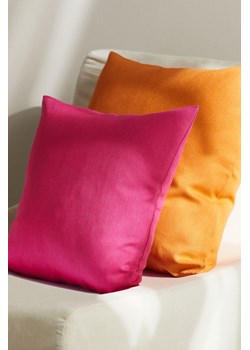 H & M - Bawełniana poszewka na poduszkę - Różowy ze sklepu H&M w kategorii Poszewki na poduszki - zdjęcie 171337287