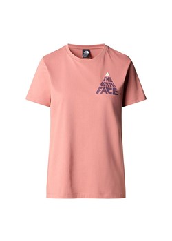 Koszulka The North Face Mountain Play 0A87ESNXQ1 - różowa ze sklepu streetstyle24.pl w kategorii Bluzki damskie - zdjęcie 171337935
