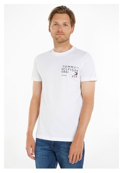 Tommy Hilfiger Koszulka w kolorze białym ze sklepu Limango Polska w kategorii T-shirty męskie - zdjęcie 171338155