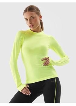 4F Koszulka w kolorze limonkowym do biegania ze sklepu Limango Polska w kategorii Bluzki damskie - zdjęcie 171338337