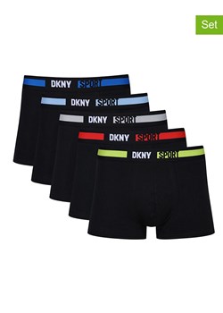 DKNY Bokserki (5 par) w kolorze czarnym ze sklepu Limango Polska w kategorii Majtki męskie - zdjęcie 171338549
