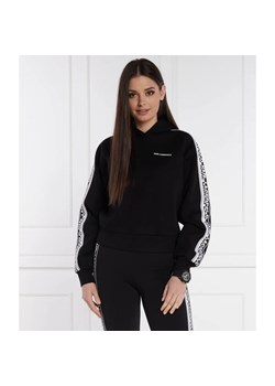 Karl Lagerfeld Bluza logo tape hoodie | Classic fit ze sklepu Gomez Fashion Store w kategorii Bluzy damskie - zdjęcie 171338755