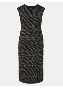 DKNY Sukienka koktajlowa P4ADEWPO Czarny Regular Fit ze sklepu MODIVO w kategorii Sukienki - zdjęcie 171342016