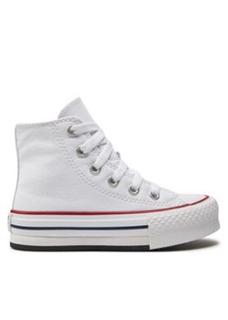 Converse Trampki Chuck Taylor All Star Eva Lift Canvas Platform 372860C Biały ze sklepu MODIVO w kategorii Trampki dziecięce - zdjęcie 171342175