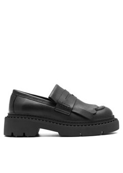 Badura Loafersy SINES-23FW110-V Czarny ze sklepu MODIVO w kategorii Półbuty damskie - zdjęcie 171342516