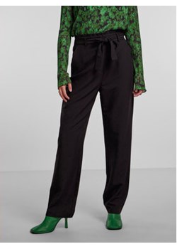 Pieces Spodnie materiałowe Boss 17133543 Czarny Straight Fit ze sklepu MODIVO w kategorii Spodnie damskie - zdjęcie 171342817