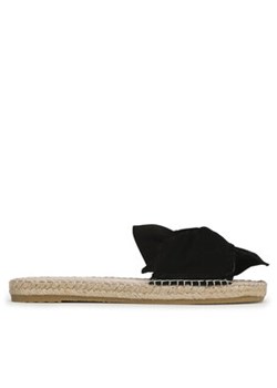 Manebi Espadryle Sandals With Knot K 1.0 JK Czarny ze sklepu MODIVO w kategorii Espadryle damskie - zdjęcie 171343555