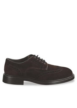 Gant Półbuty Millbro Low Lace Shoes 27633418 Brązowy ze sklepu MODIVO w kategorii Półbuty męskie - zdjęcie 171343899
